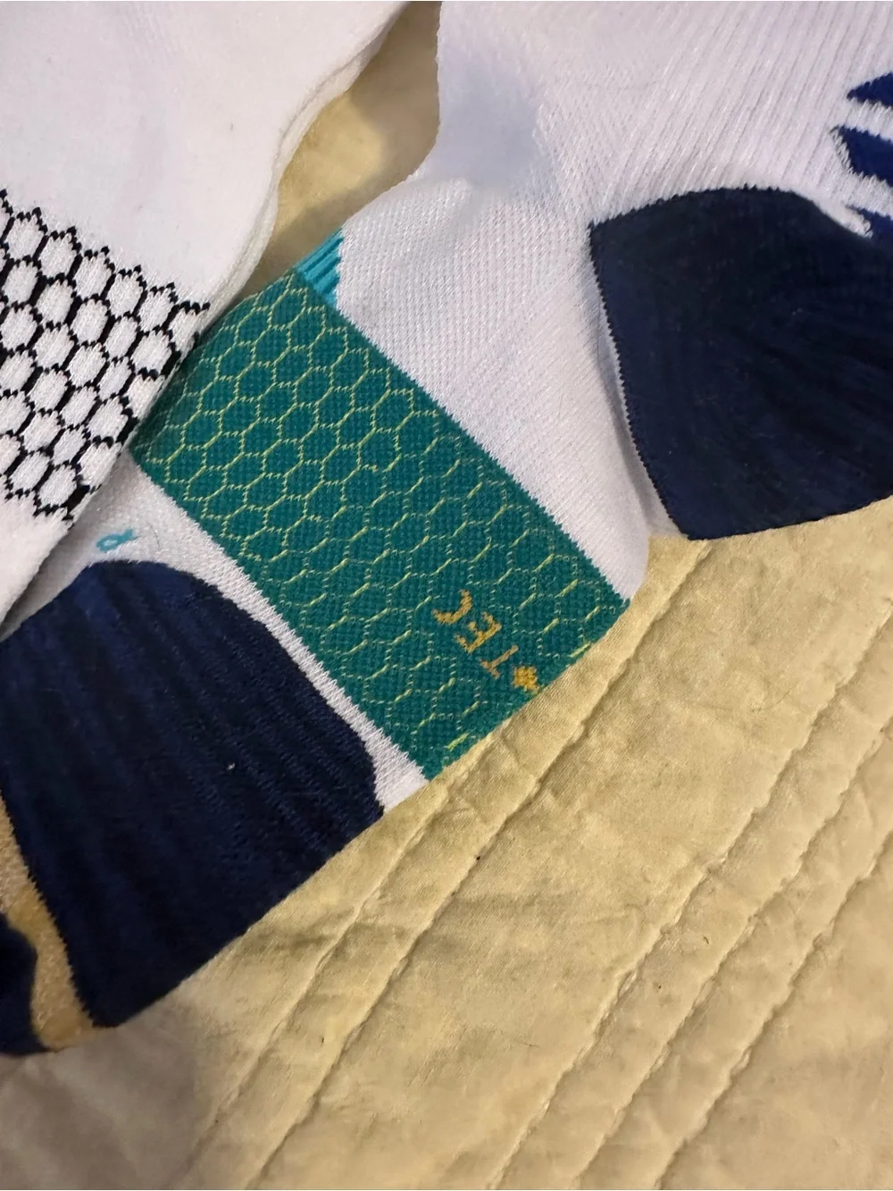 Bombas 3 pr Hex Tec Large Performance Crew Socks